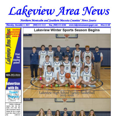 This week's front page.